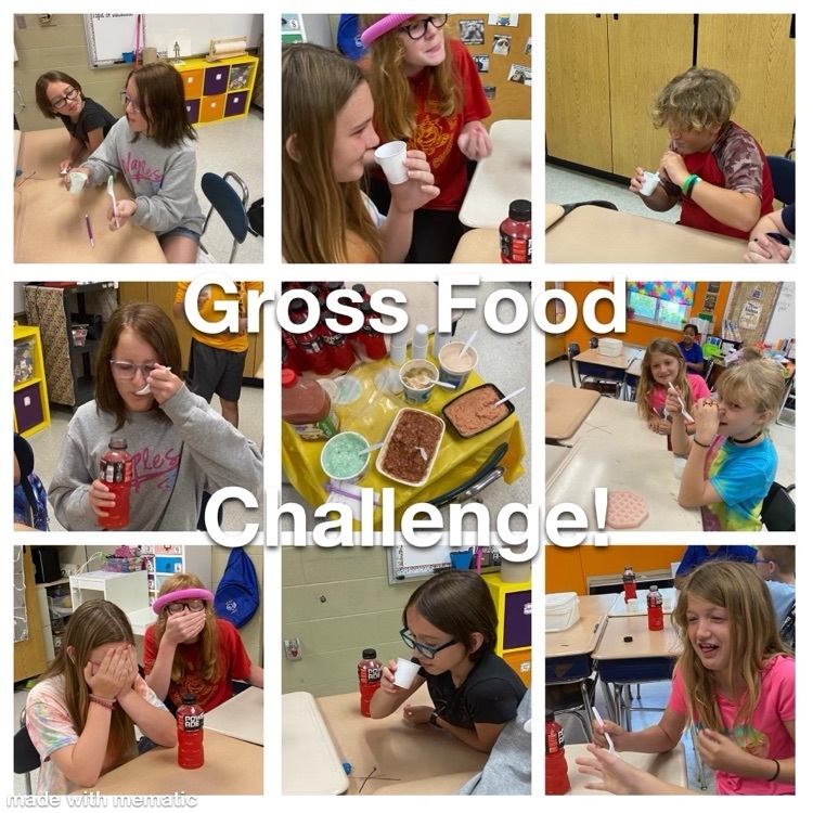 Gross Food Challenge