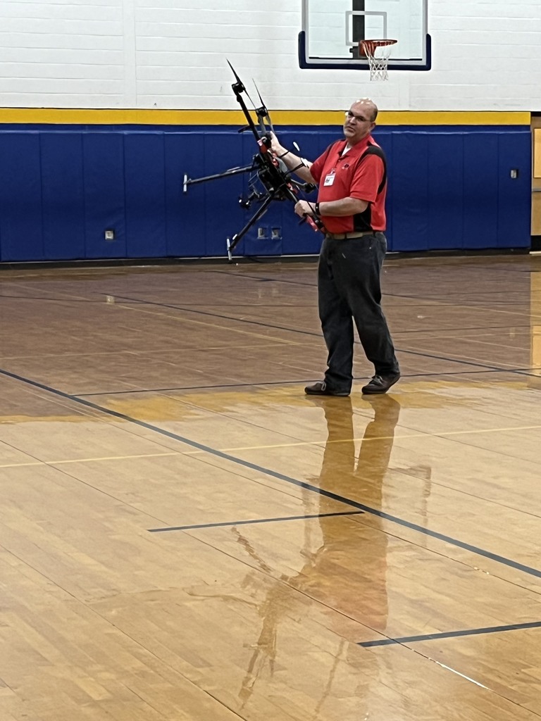 drone flight in ms gym