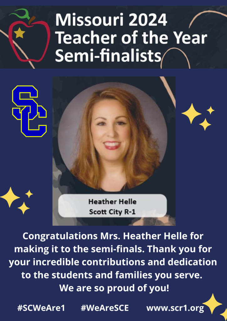 Congratulations Mrs. Helle